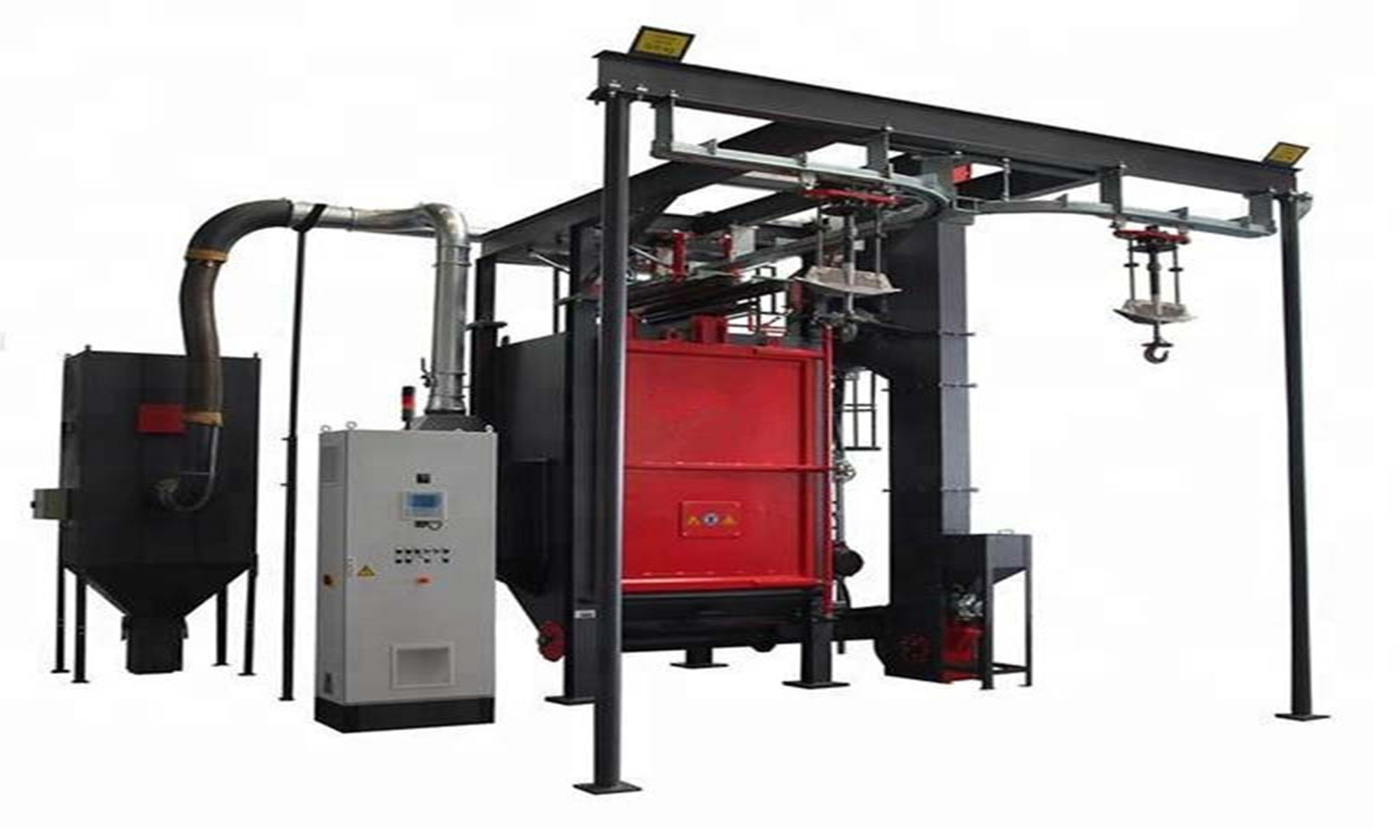 Q3710 series hook type shot blasting machine sent to Mexico