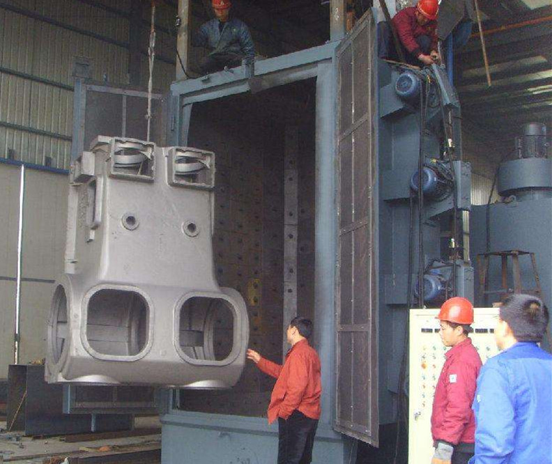 Common faults of hook shot blasting machine