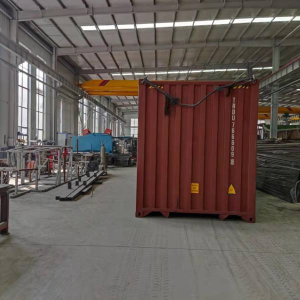 21*9*9 Large sandblasting room sent to UAE