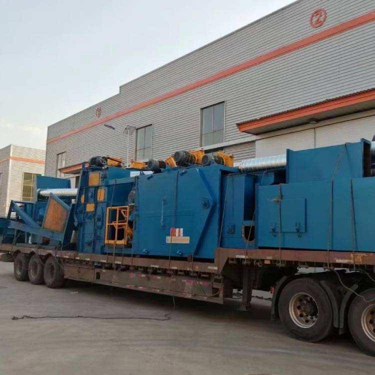 Domestic hook shot blasting machine sent to Chengdu