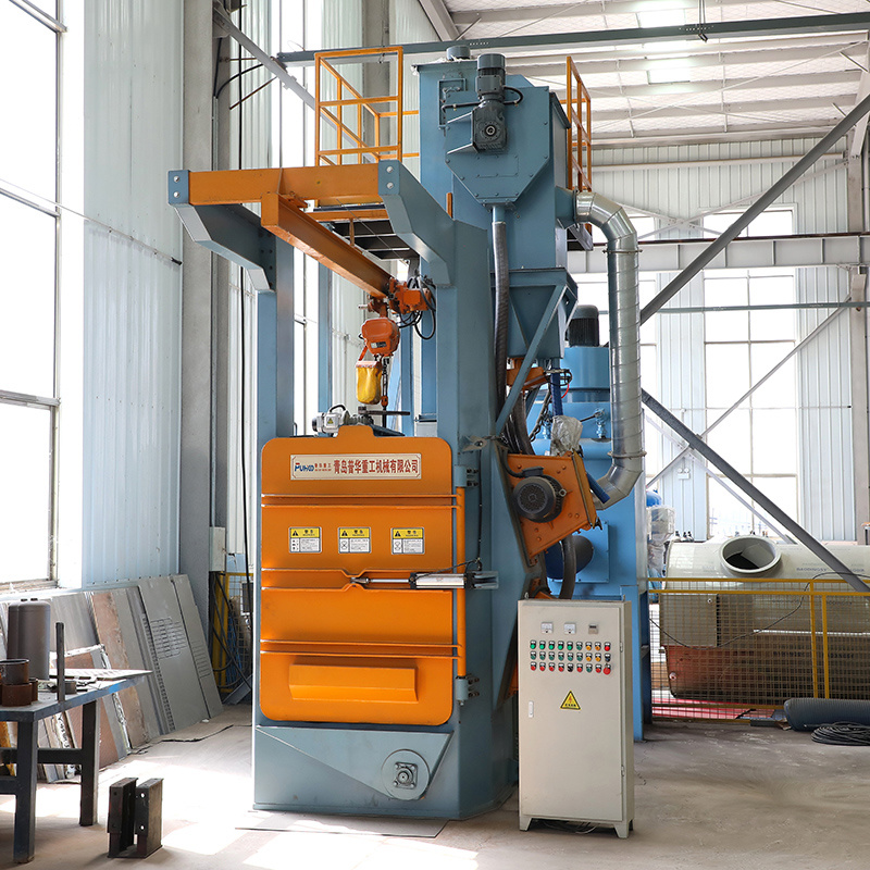 Scope of application of hook type shot blasting machine