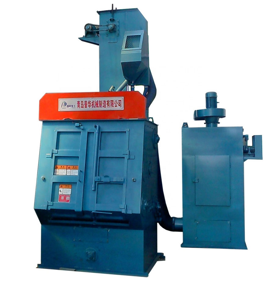 Vertical Q32 Shot Blasting Machine with Large Capacity